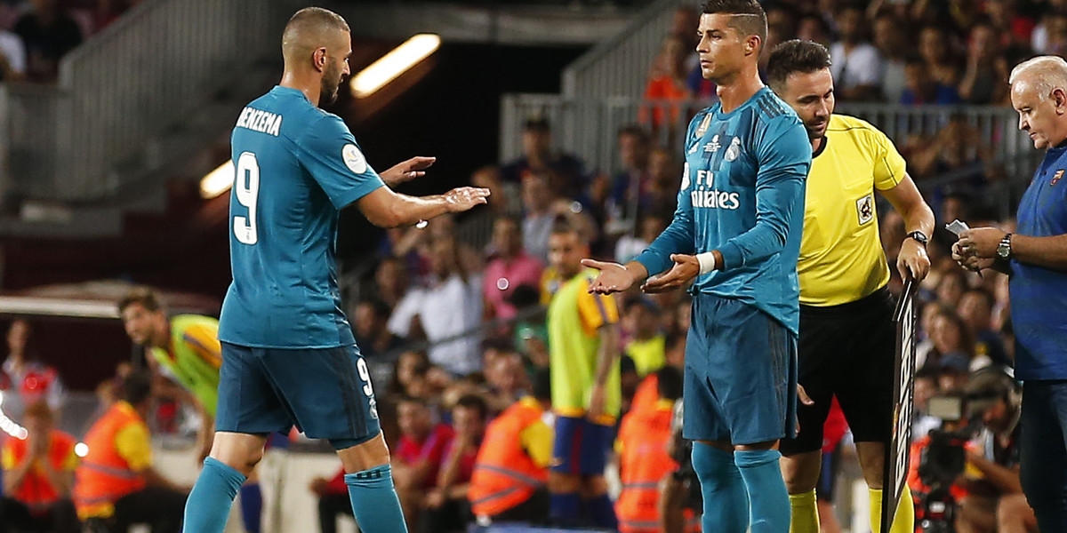 Karim Benzema i Cristiano Ronaldo wiele lat grali wspólnie w Realu Madryt