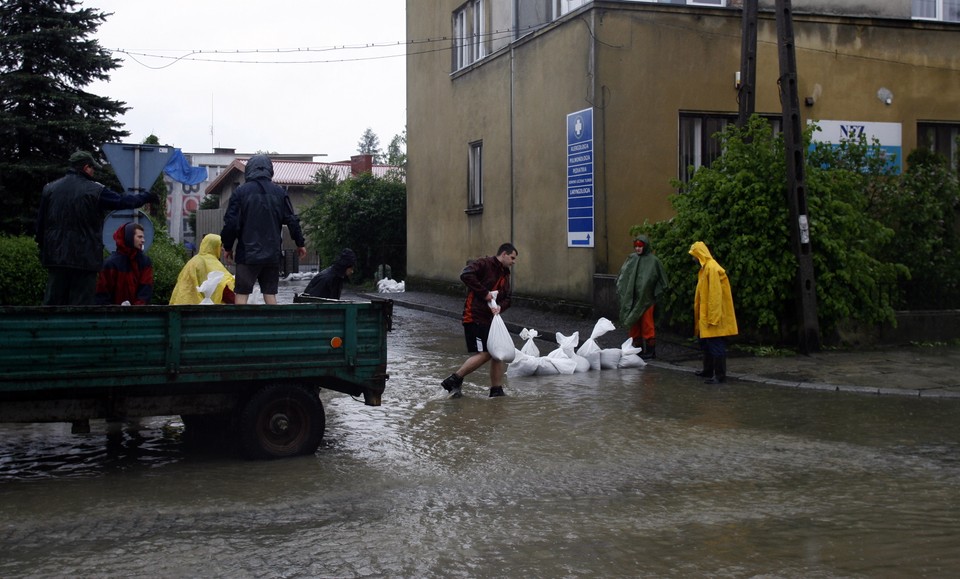 SKOCZÓW POWÓDŹ