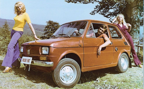 Fiat 126p, Szczyrk, sierpień 1973 roku - zdjęcie ilustracyjne