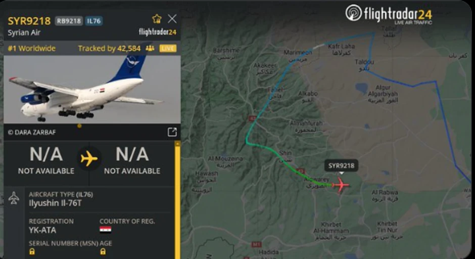 Nestao Asaadov avion