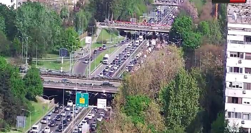 Autoput oko 16.45 sati