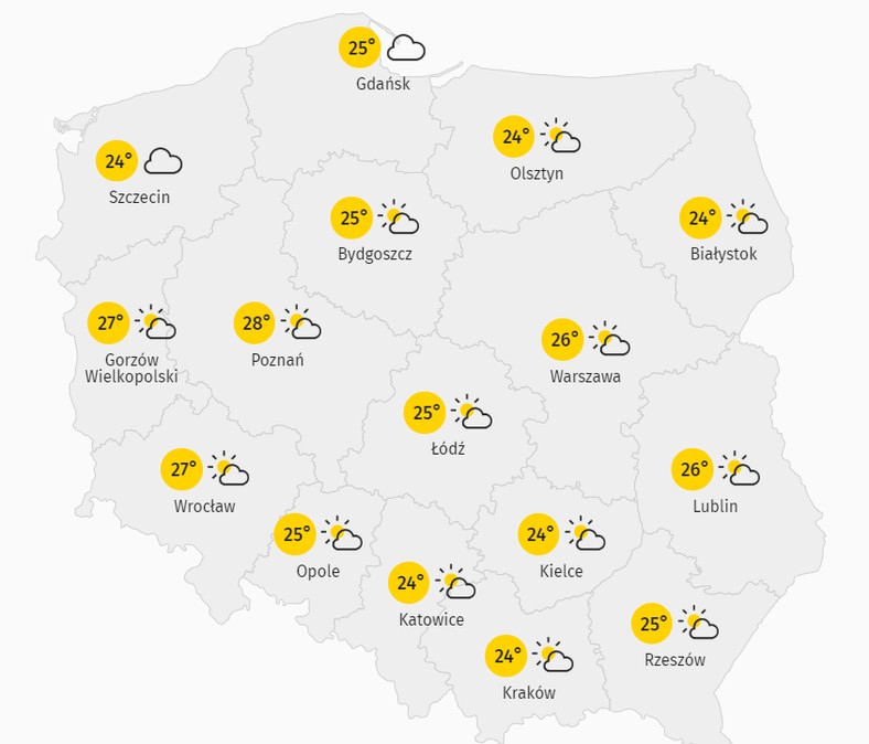 Jaka Pogoda W Niedziele 5 Lipca Prognoza Pogody Dla Polski Na 5 Lipca 2020 Wiadomosci