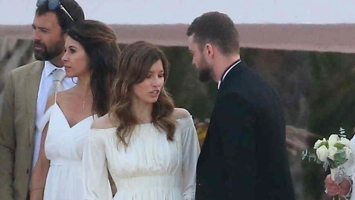 Justin Timberlake i Jessica Biel na ślubie brata aktorki