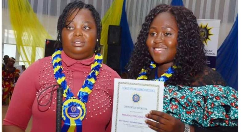 WAEC honours student who developed blindness while solving Mathematics question