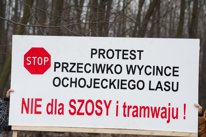 Protest w Katowicach. Zostawcie rezerwat w spokoju!