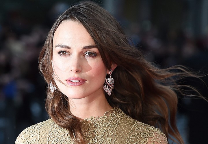 Keira Knightley na premierze 'The Imitation Game' w Londynie