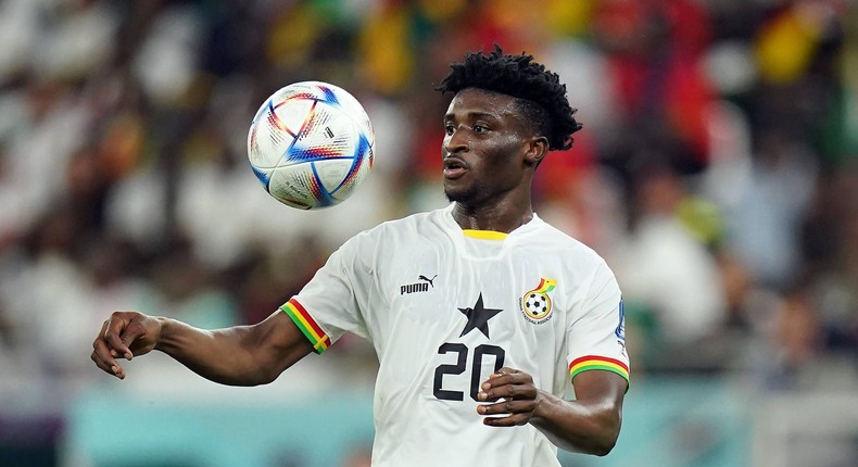 Mohammed Kudus starred for Ghana at the 2022 FIFA World Cup