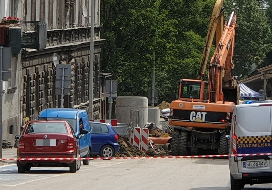 Powtórka sprzed kilku dni. Znowu osunęła się ziemia