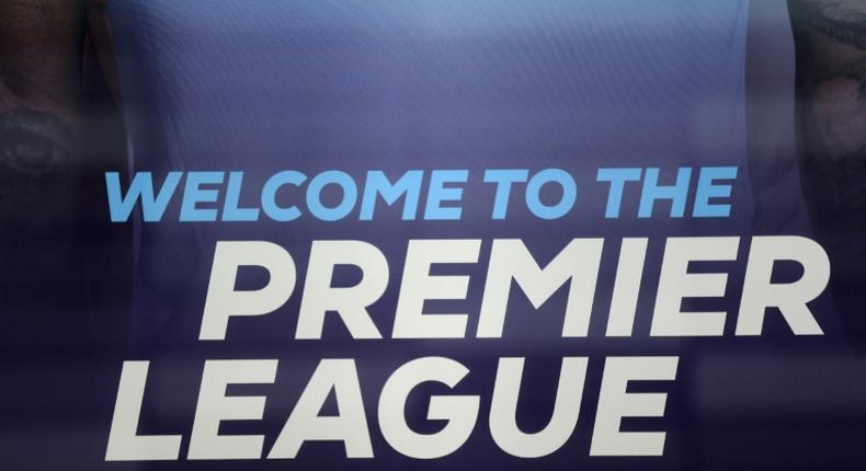 The logo of the English Premier League