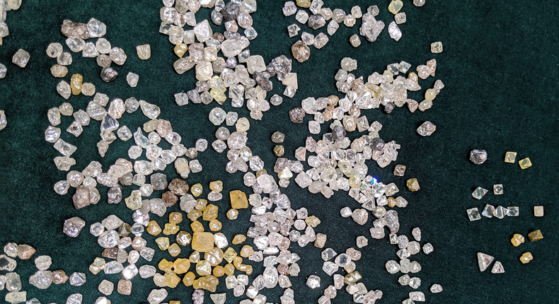 I followed the months-long journey of a Russian diamond, which starts ...