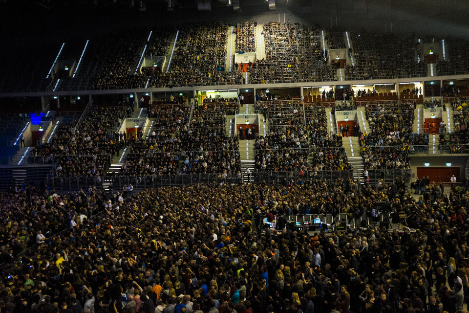 Koncert Queen i Adama Lamberta w Tauron Kraków Arena - zdjęcia publiczności