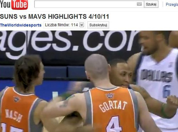 Porażka Suns, 15 punktów Gortata. Zobacz wideo