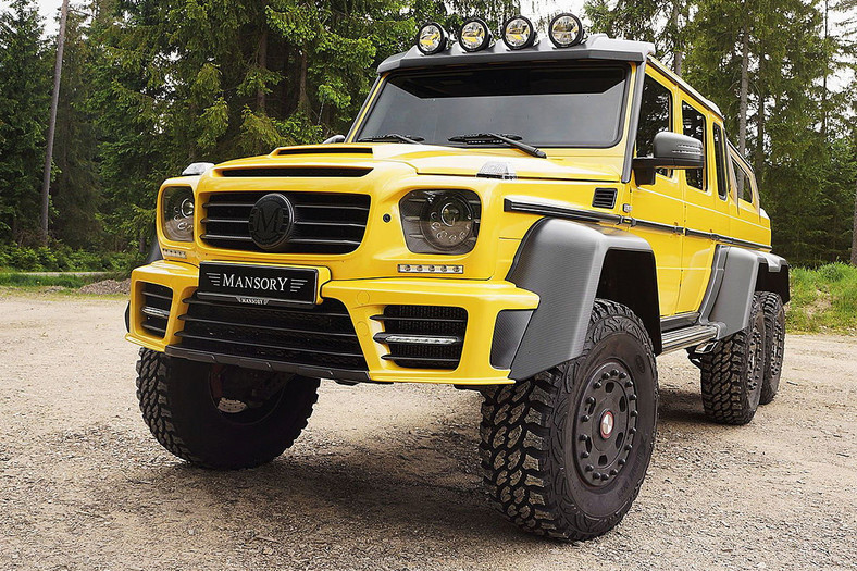 Mercedes-Benz G63 AMG – 840 KM potwór z Mansory