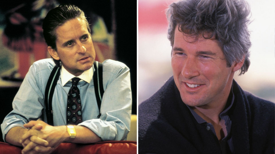 Richard Gere w "Wall Street"