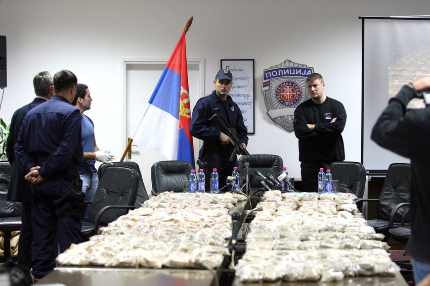 U Srbiji se godišnje proda pola tone narkotika