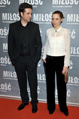 Marcin Dorociński i Julia Kijowska na premierze filmu 'Miłość'