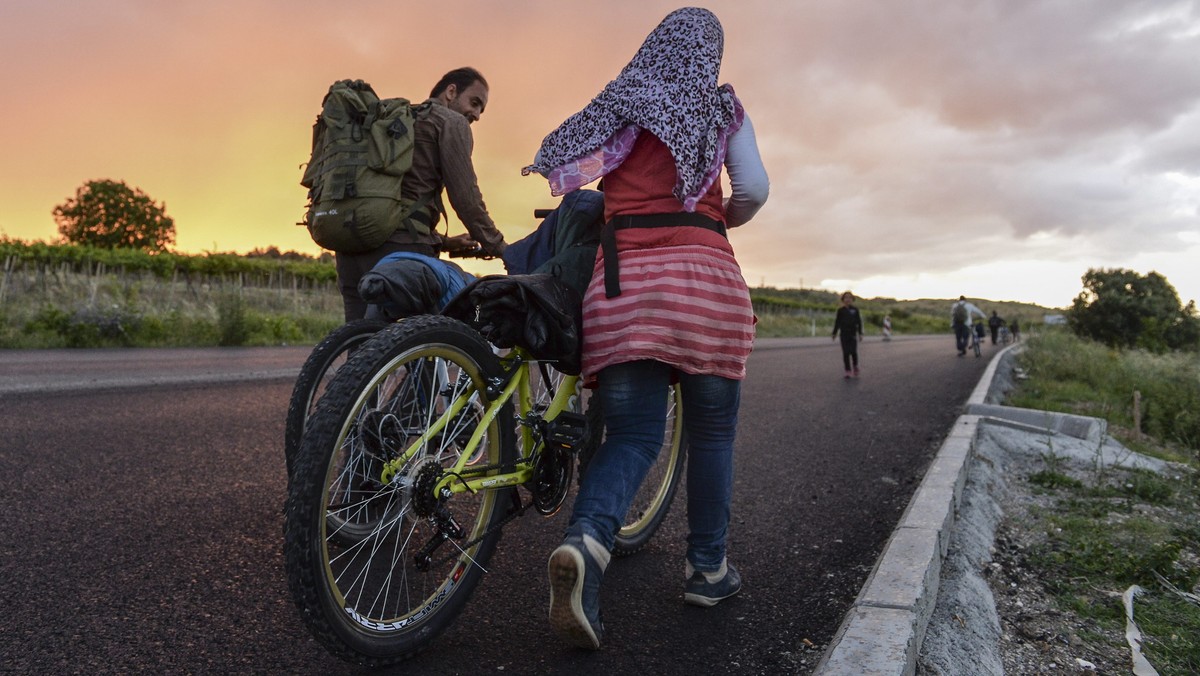 FYROM MIGRATION SYRIAN MIGRANTS (Thousands of migrants pass through Macedonia on their way to EU countries)