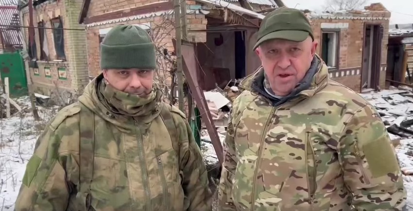 Prigožin i komandant iz Soledara