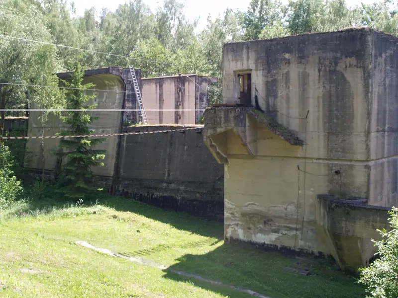 Śluza Kanału Mazurskiego to dziś park linowy