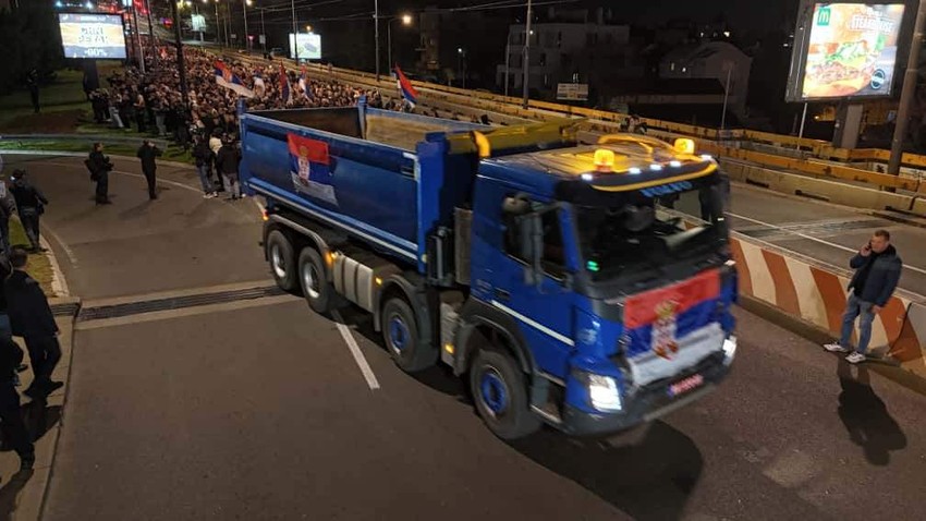 Doček Srba sa Kim u Beogradu