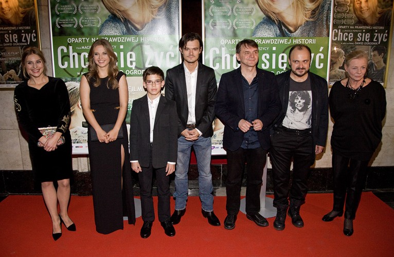 Twórcy 'Chce się żyć' na premierze w Warszawie