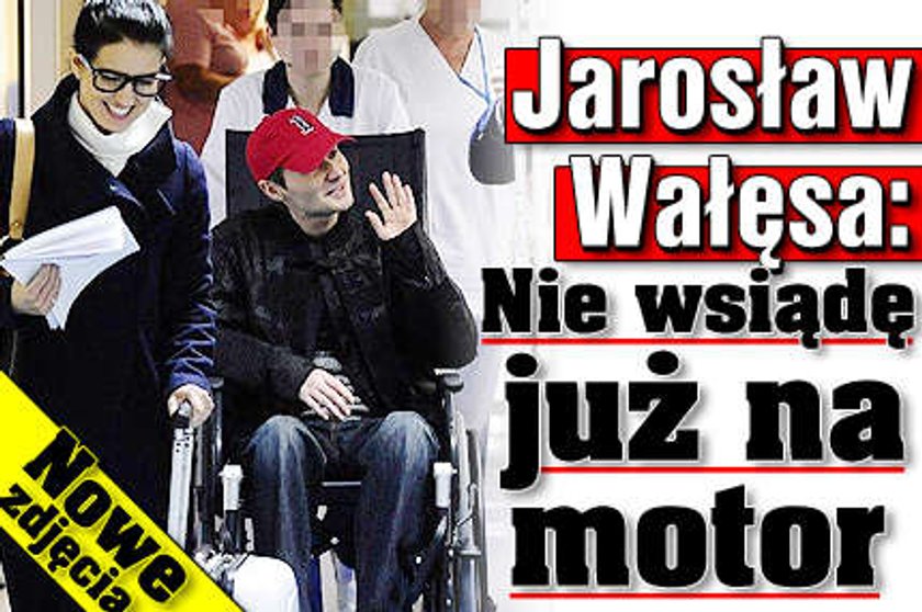 Wałęsa: Nie wsiądę już na motor. Nowe zdjęcia