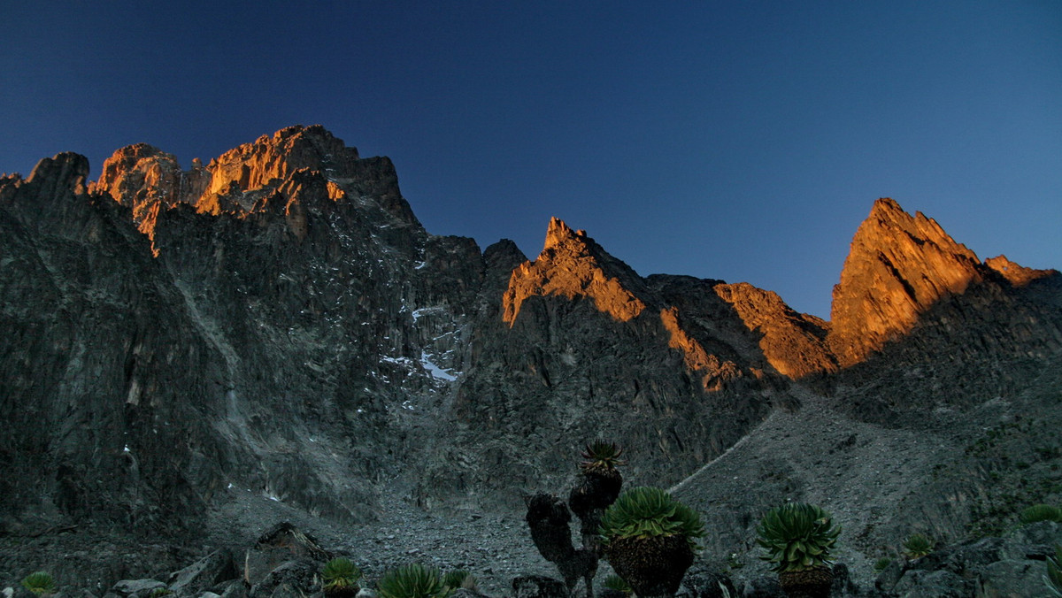 Mount Kenya - wspinaczka na równiku