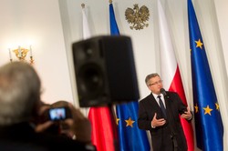 Przesłuchanie Komorowskiego w Pałacu Prezydenckim. Pierwszy taki przypadek