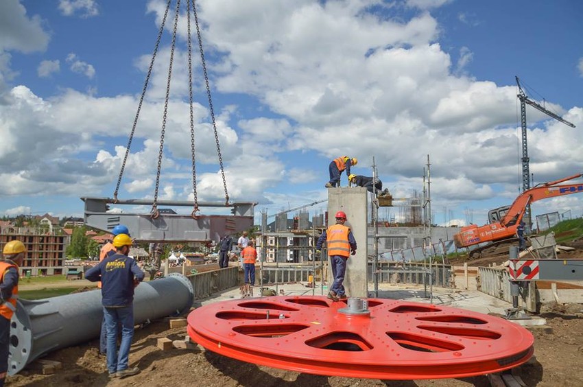 Postavljanje opreme krenulo od početne stanice na Obudojevici