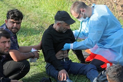 Białoruś nadal nie zmieniła decyzji w sprawie transportu z pomocą dla uchodźców na granicy z Polską