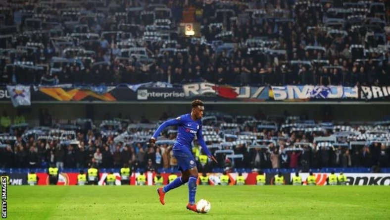 Europa League:Watch Ghanaian youngster Callum Hudson-Odoi’s beauty for Chelsea