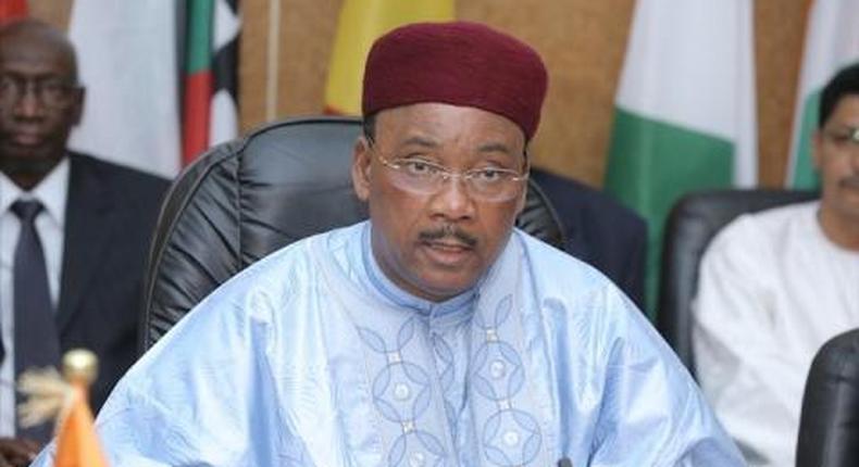 President Mahamadou Issoufou of Niger Republic.