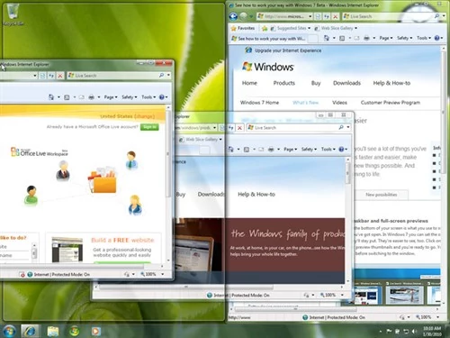 Windows 7 Professional ma Tryb XP pozwalający uruchomić programy zgodne tylko z systemem XP