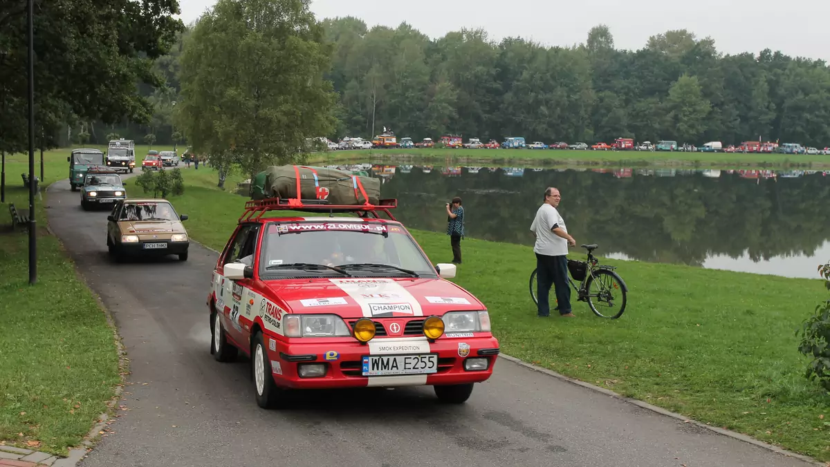 Złombol 2014 - start w Katowicach