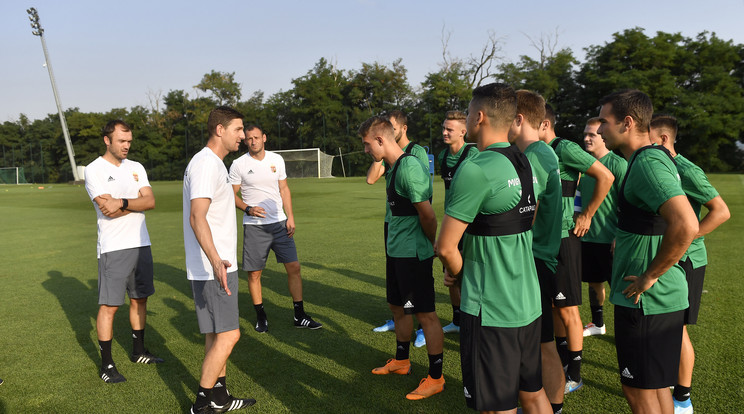 A magyar-német meccsel kezdődik a magyarországi U21-es Európa-bajnokság. / Fotó: MTI/Illyés Tibor