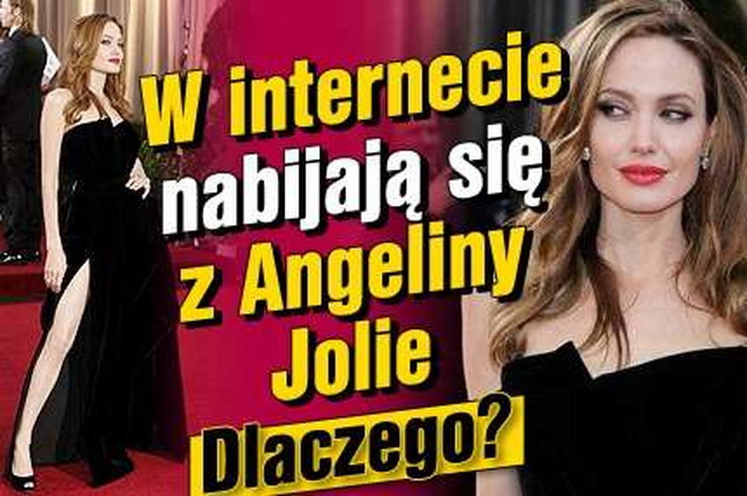 W internecie nabijają się z Angeliny Jolie. Dlaczego?