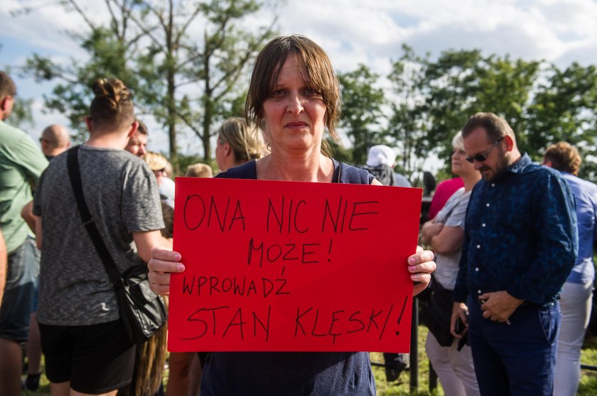 Nie wszyscy euforycznie powitali premier Beatę Szydło