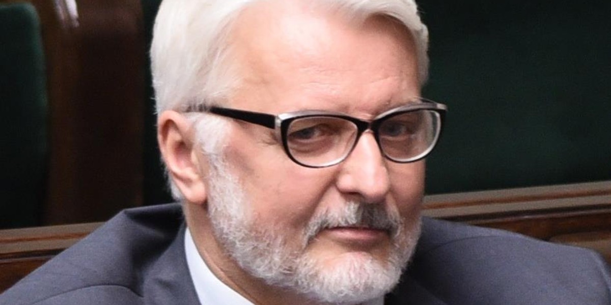 Waszczykowski o skrytym marzeniu. Dziennikarz nie wytrzymał: fuj!