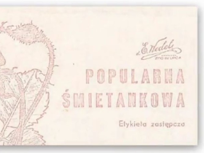 Popularne 'opakowanie zastępcze' z Popularnej Śmietankowej czekolady z fabryki czekolad im. 22 lipca d. E.Wedel