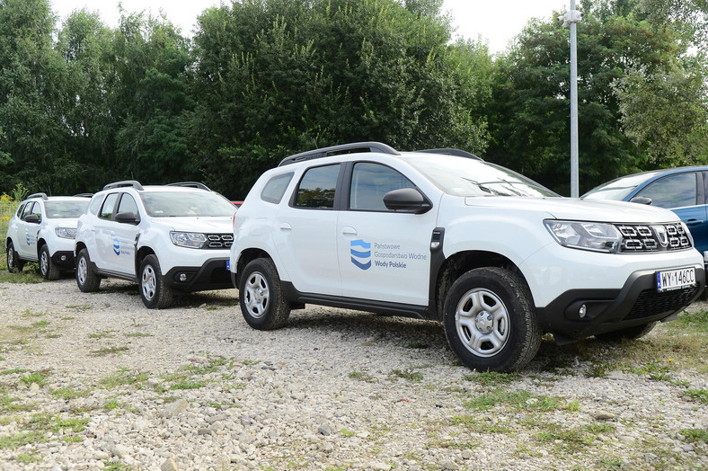 Dacia Duster dla urzędników Państwowego Gospodarstwa Wodnego - Wody Polskie