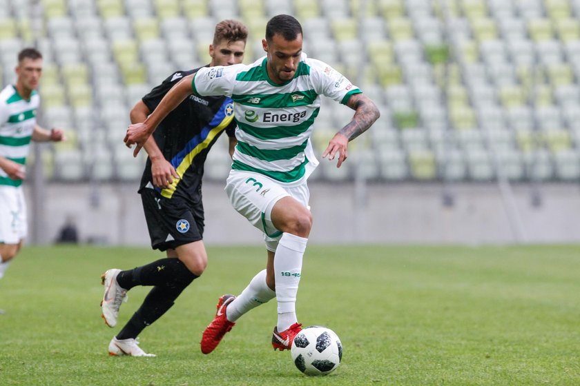 Pilka nozna. Ekstraklasa. Lechia Gdansk - Korona Kielce. 31.08.2018