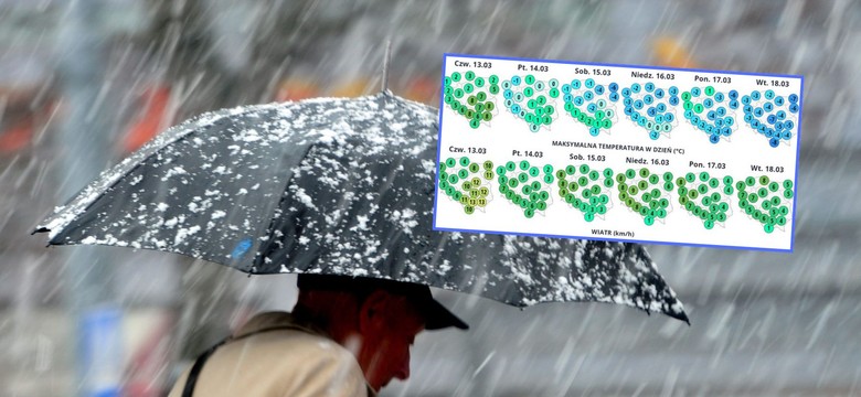 Niż genueński radykalnie zmieni pogodę. Na horyzoncie potężne ulewy i śnieżyce
