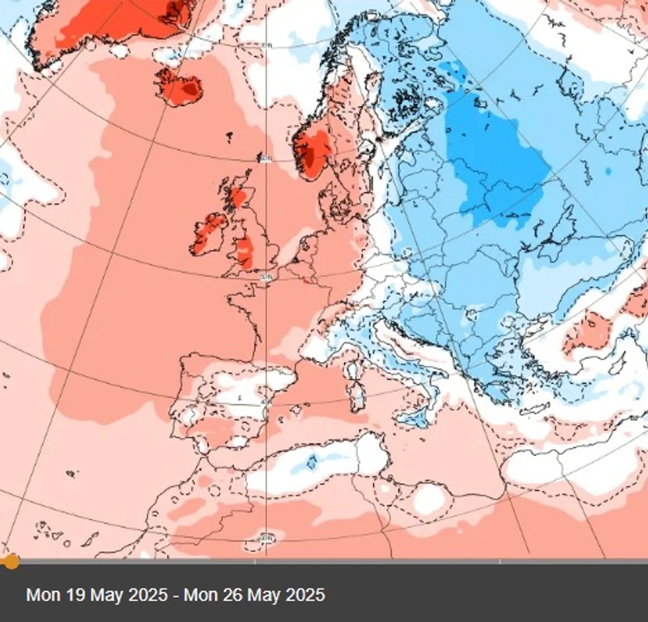 U trećoj dekadi maja počinje porast temperature