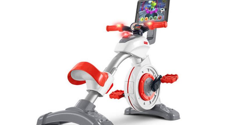 This high-tech exercise bike helps fight childhood obesity