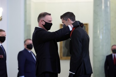 Lewandowski odznaczony przez Dudę. "Nasz bohaterze narodowy"