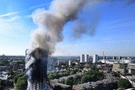 Fire at Lancaster West Estate in London	