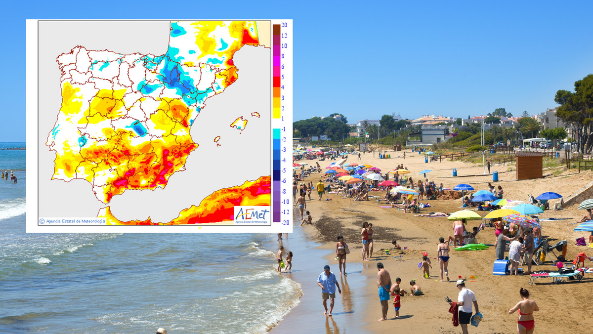 Pogoda na południu Europy szaleje. Temperatury niczym w środku lata