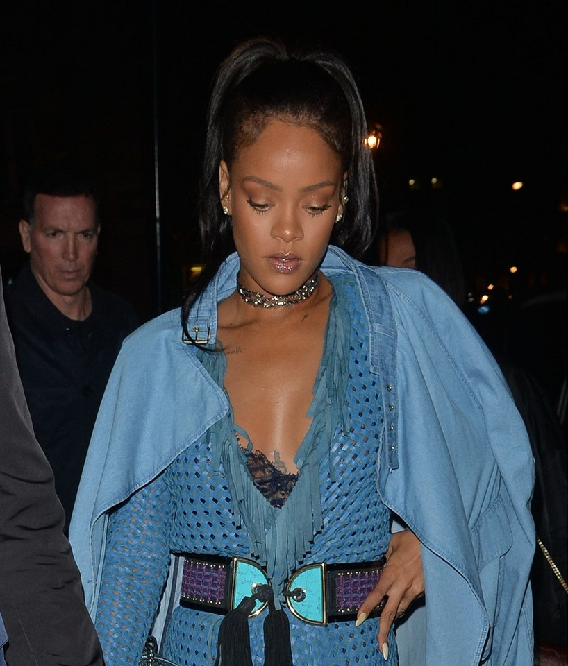 Rihanna na imprezie w londyńskim klubie Tape