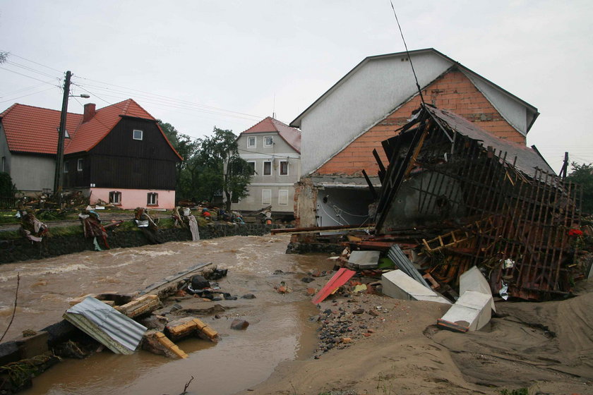 Wielka woda zniszczyła Bogatynię w 2010 roku