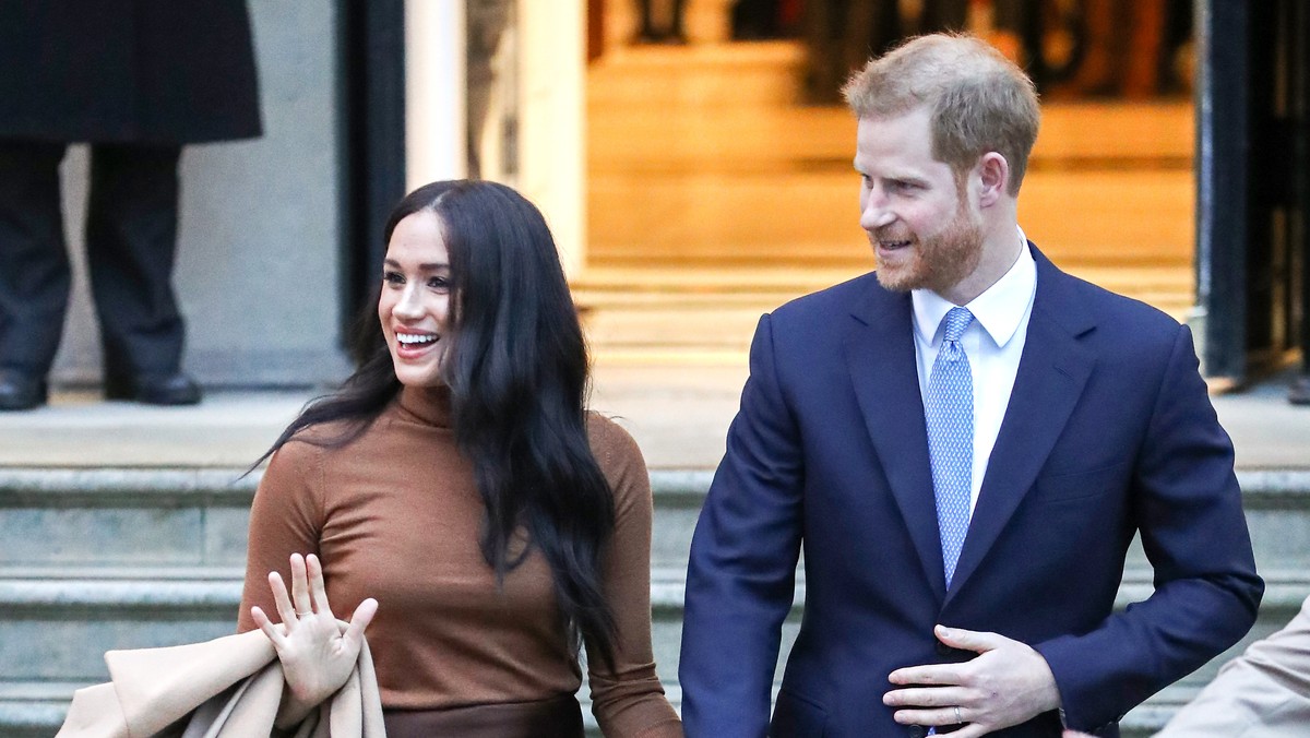 Meghan Markle i książę Harry na pierwszym oficjalnym spotkaniu w 2020 roku